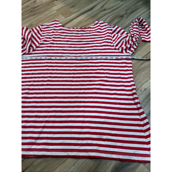 Gudrun Sjoden stripped cotton top call-out size XL - Picture 6 of 9